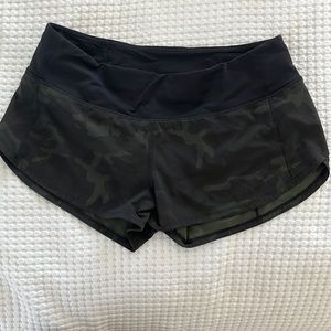 Lululemon speed up low rise lined short 2.5in